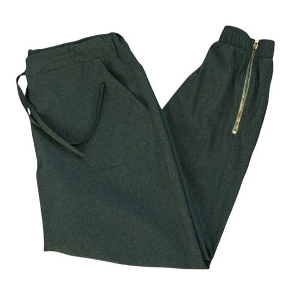 Albion Women's XS Petite Jet Setter Ankle Zip Jogger Green EUC Inseam 23.5" - Picture 12 of 12